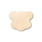 Unfinished Wood Teddy Bear Head Shape - Craft - up to 46" DIY