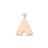 Unfinished Wood Teepee Shape - Native American - Western - Craft - up to 46" DIY