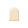 Unfinished Wood Tombstone Shape - Graveyard - Halloween - Craft - up to 46" DIY