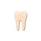 Unfinished Wood Tooth Shape - Tooth Fairy - Dentist - Craft - up to 46" DIY