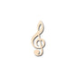 Unfinished Wood Treble Clef Shape - Music - Nursery - Craft - up to 46" DIY