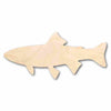 Unfinished Wood Trout Fish Shape - Fishing - Craft - up to 46" DIY
