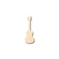 Unfinished Wood Ukulele Shape - Music - Hawaii - Craft- up to 46" DIY