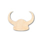 Unfinished Wood Viking Hat Shape - Football - History - Craft - up to 46" DIY