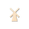 Unfinished Wood Windmill Shape - Dutch - Farm - Garden - Craft - up to 46" DIY